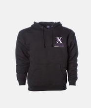 Load image into Gallery viewer, Xquisite Vertex Black Hoodie Purple
